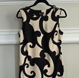 Alyx Dress, Black and Tan Size 6